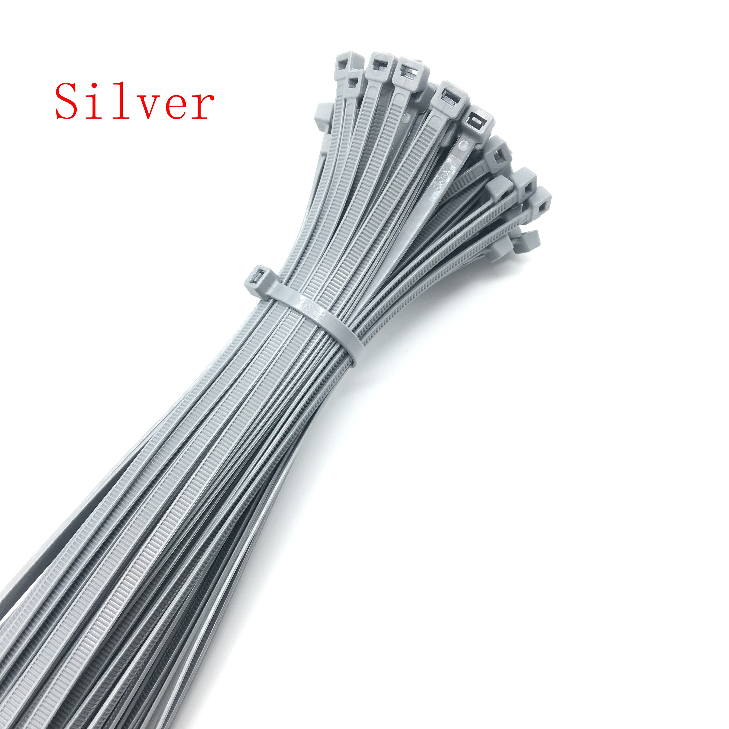 Xingo 16inch Cable Zip Ties Self-Locking Loop-Wrap Colored-Cable Nylon Plastic 250pcs Plastic Colored Cable Zip Tie 18 lbs UL