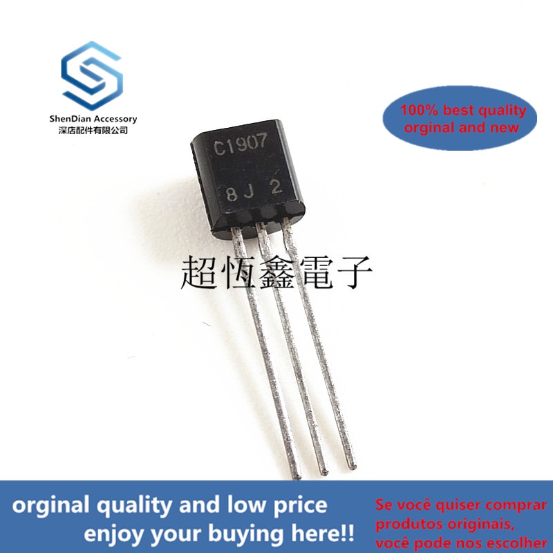 10pcs 100% orginal new best qualtiy 2SC1907 C1907 Silicon NPN Epitaxial Planar real photo