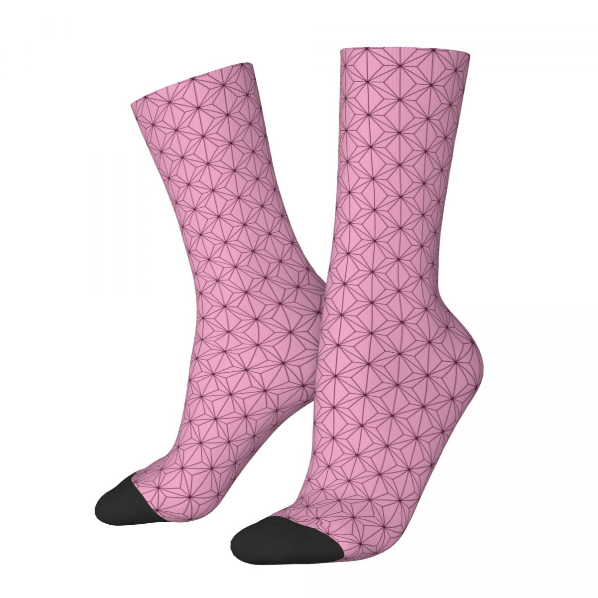 Demon Slayer Anime Socks Men's Women's Kimetsu No Yaiba Socks Harajuku Spring Summer Autumn Winter Middle Tube Socks G
