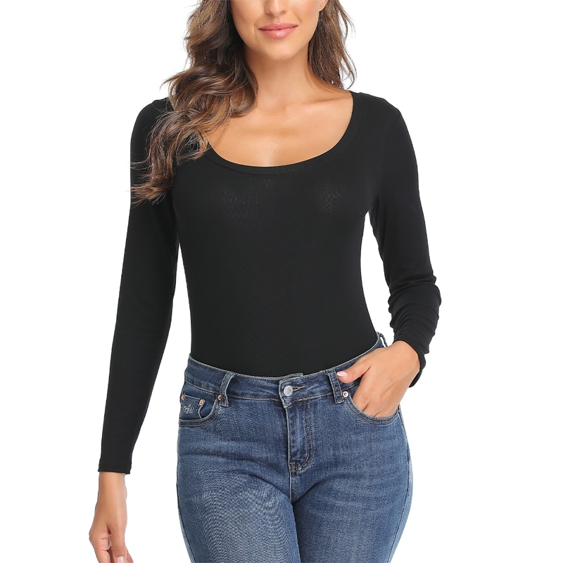Women Autumn Winter Solid Color Knitted Loose Sweater Thermal Underwear Pullover Tops Long Sleeve Simple Leisure Popular Casual