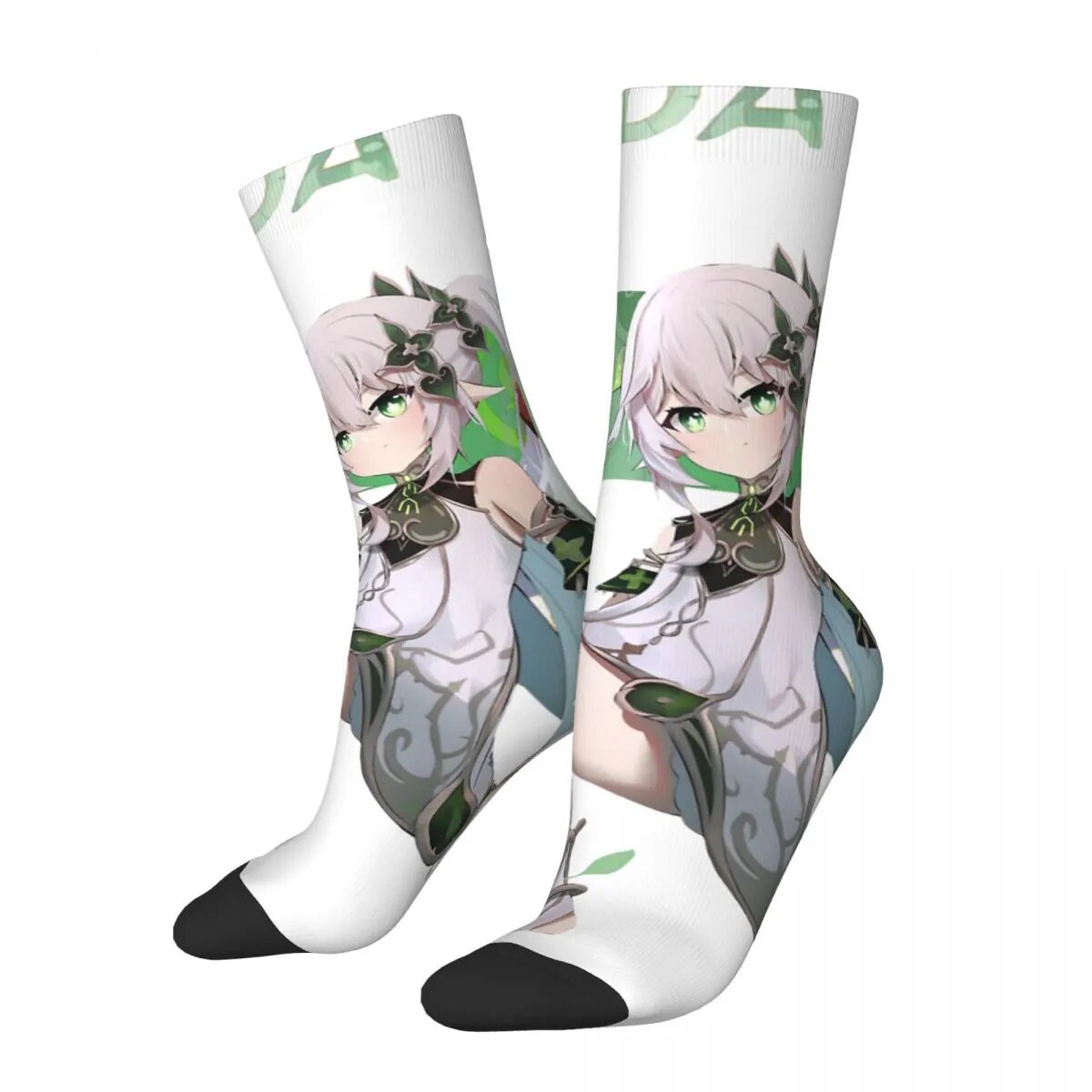 Hip Hop Retro Nahida Crazy Men's Socks Unisex Genshin Impact Harajuku Pattern Printed Funny Novelty Happy Crew Sock Boys Gi