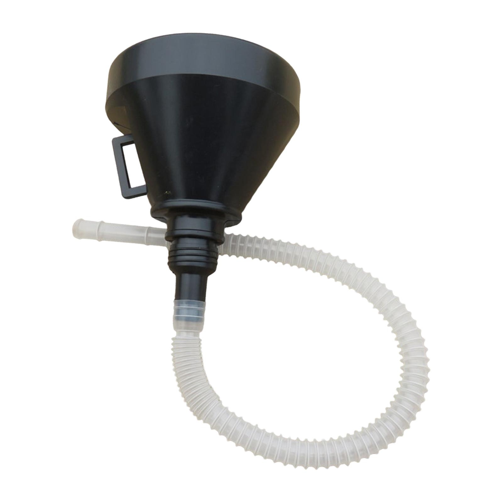 Multifunctional Oil Funnel Bendable Hose Gasoline Engine Oil Funnel Gasoline Fuel Funnel for Vehicles Transmission Water