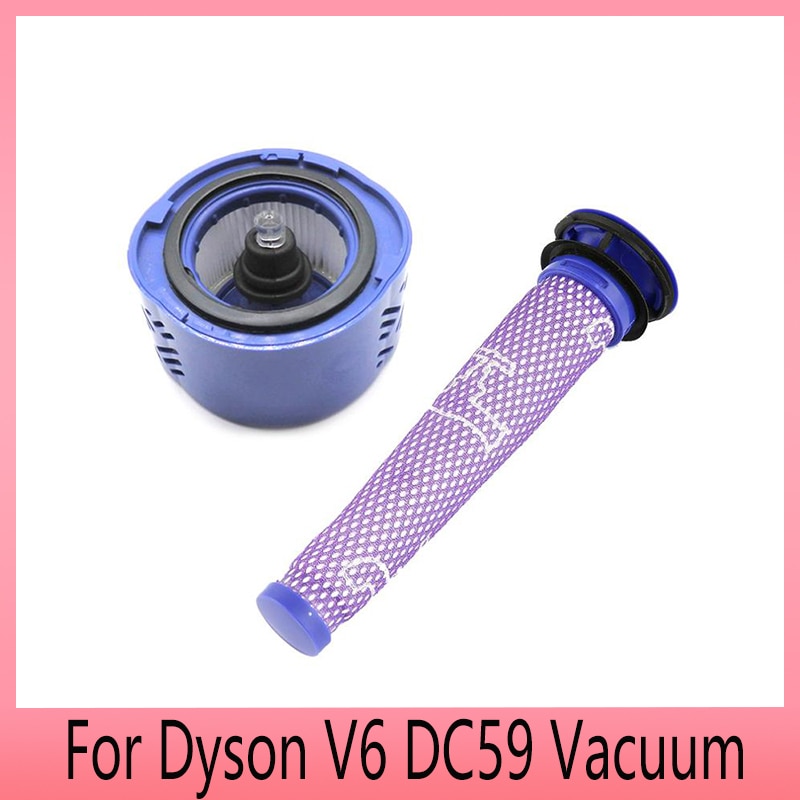 Washable Pre-Filter Post-Filter HEPA Air Filters Suitable For Dyson V6 DC59 DC62 SV03 Vacuum Cleaner Accessories