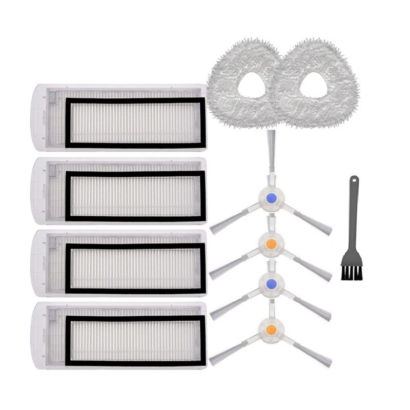 Side Brush Module HEPA Filter Mop Cloth Holder Dust Box For NARWAL T10 J1 J2 Robot Vacuum Cleaner Accessories