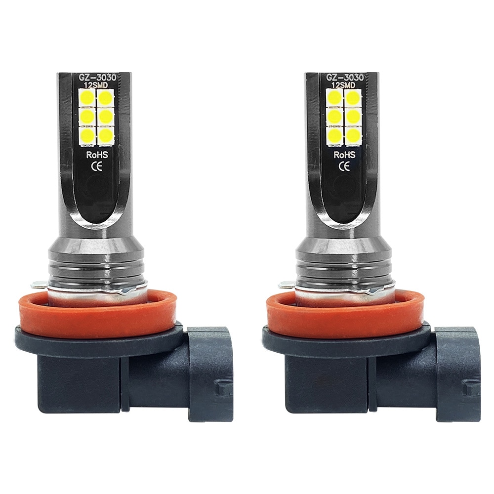 1Pcs 3030 H4 H7 LED Car Fog Light H11 H8 H9 H16JP H1 H3 Headlight Bulbs 9005 9006 Auto Driving Headlamp Lamps 6000K 12V 24V