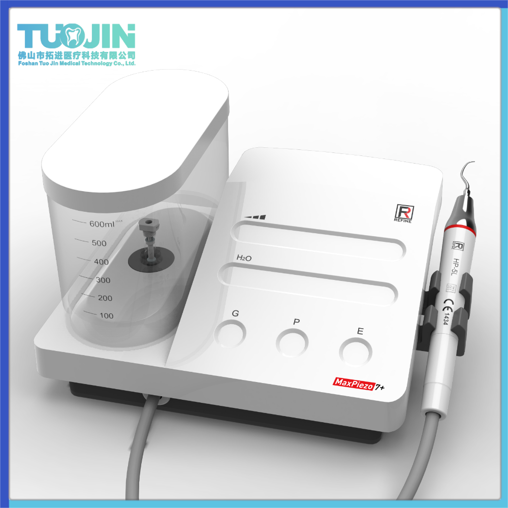 Dental Ultrasonic Scaler Multi-Function Scaler Maxpiezo 7+&7 Stains Cleaner Oral Irrigator With Free Work Tips And LED Light