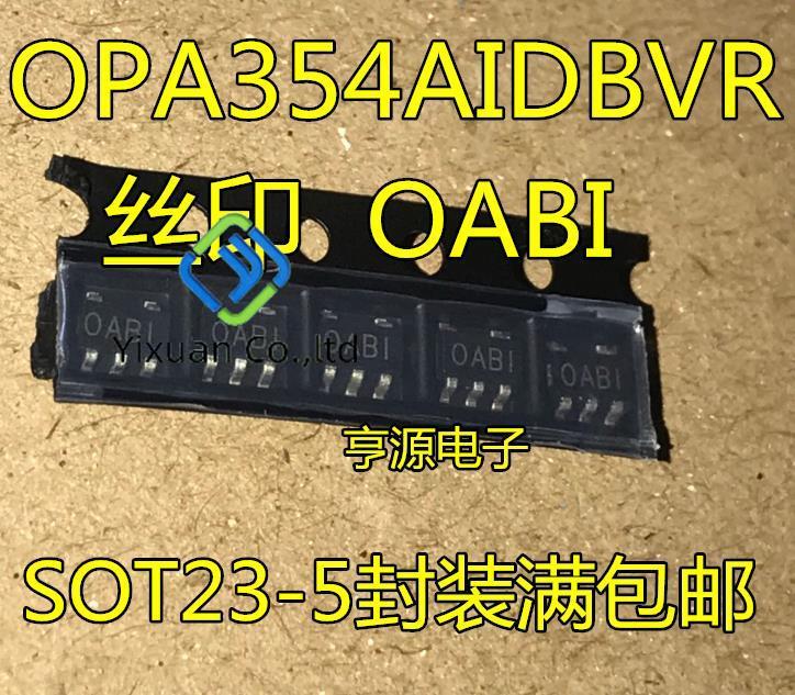 20pcs original new OPA354AIDBV OPA354AIDBVR OPA354 silk screen OABI high-speed operational amplifier