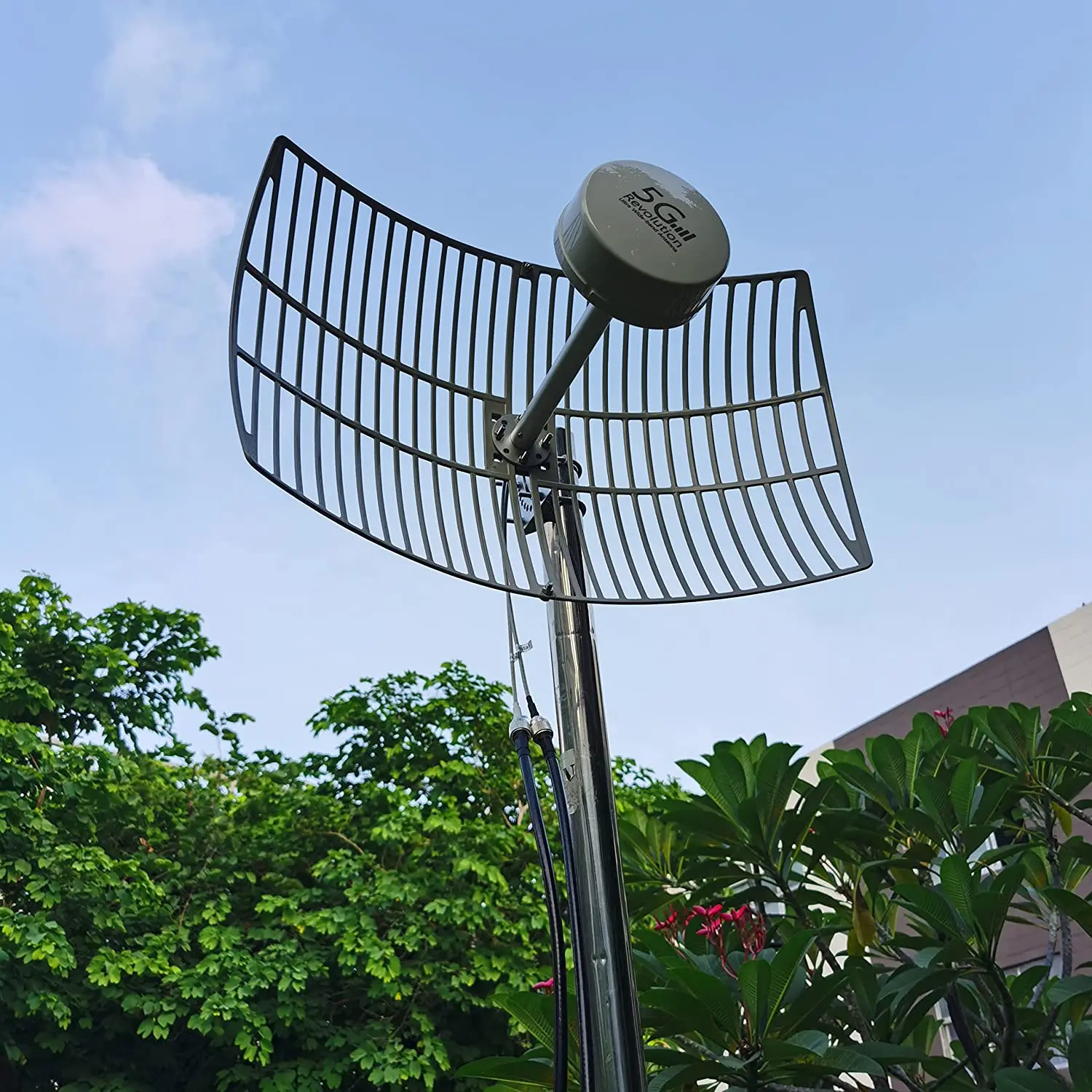 Cross Polarized MIMO Mount Grid Antenna, 20km, Verizon, T-Mobile, Sprint Cell Phone Signal Booster, Repeater, 5G