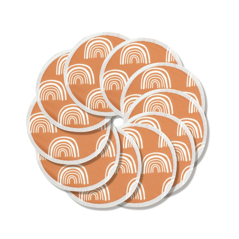 Nursing Pads For Mommy Waterproof PUL Reusable Washable Bamboo Female Soft Breast Pads