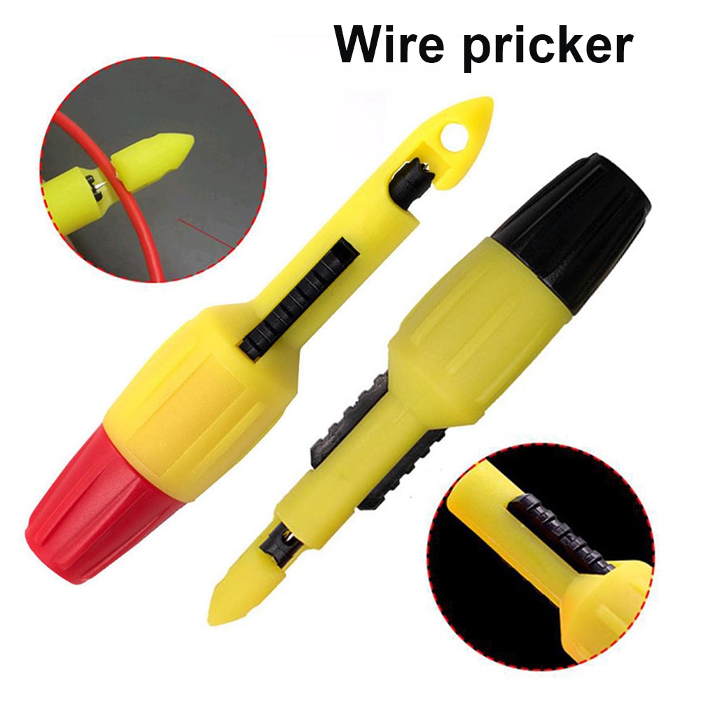 Universal Insulation Circuit Puncture Needle Non-breaking Detection Insulation Piercing Needle Repair Tools Auto Accessories Set