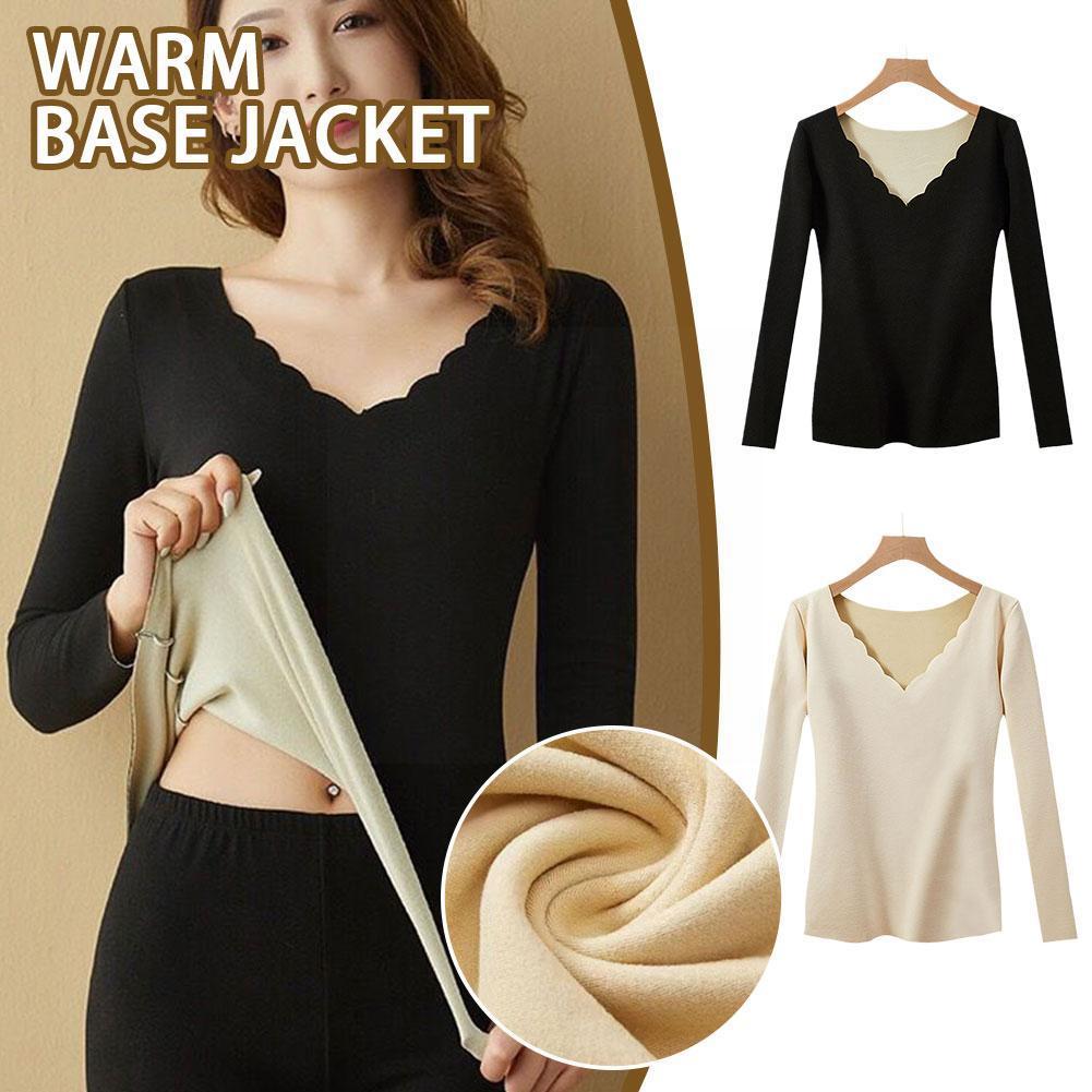 Women's Thermal Underwear Winter Clothes Seamless Thick Women Clothing Lingerie Woman Layer Warm Double Thermal X0K0