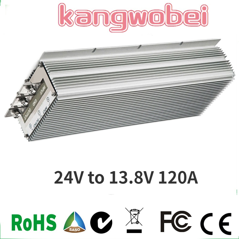 24V to 13.8V 120A 24V to 13.8V 120AMP in 18-35V Buck Module Voltage Regulator Transformer Step Down Converter high-power