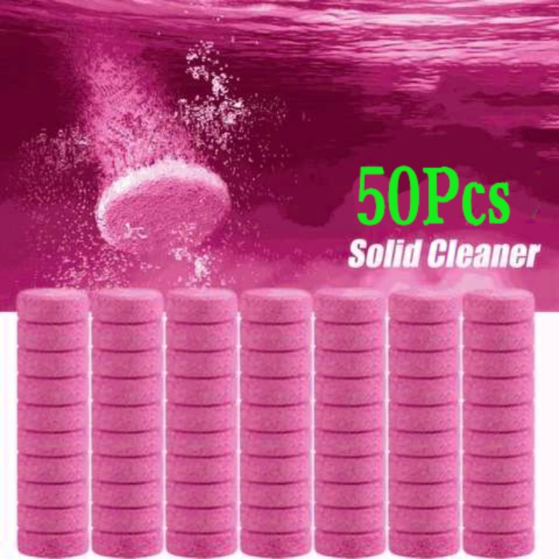 Car Windshield Cleaner Effervescent Tablets Solid Washer Agent Universal Automobile Glass Water Dust Soot Remover