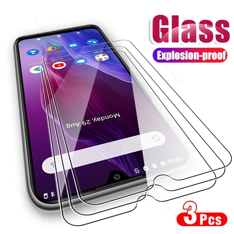 Cubotp60 4G Glass 3PCS 9H Premium Tempered Glass For Cubot P60 P 60 4G 2022 6.52" Screen Protector Explosion-proof HD Film 
