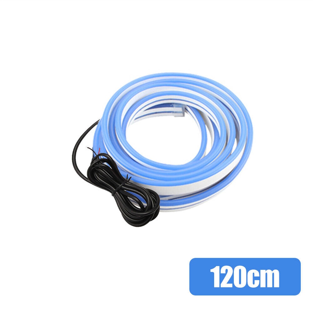Flexible Lamp Light Strip Accessories Daytime Hood Light IP 68 Ice Blue LED Replacements Running Garden Indoor