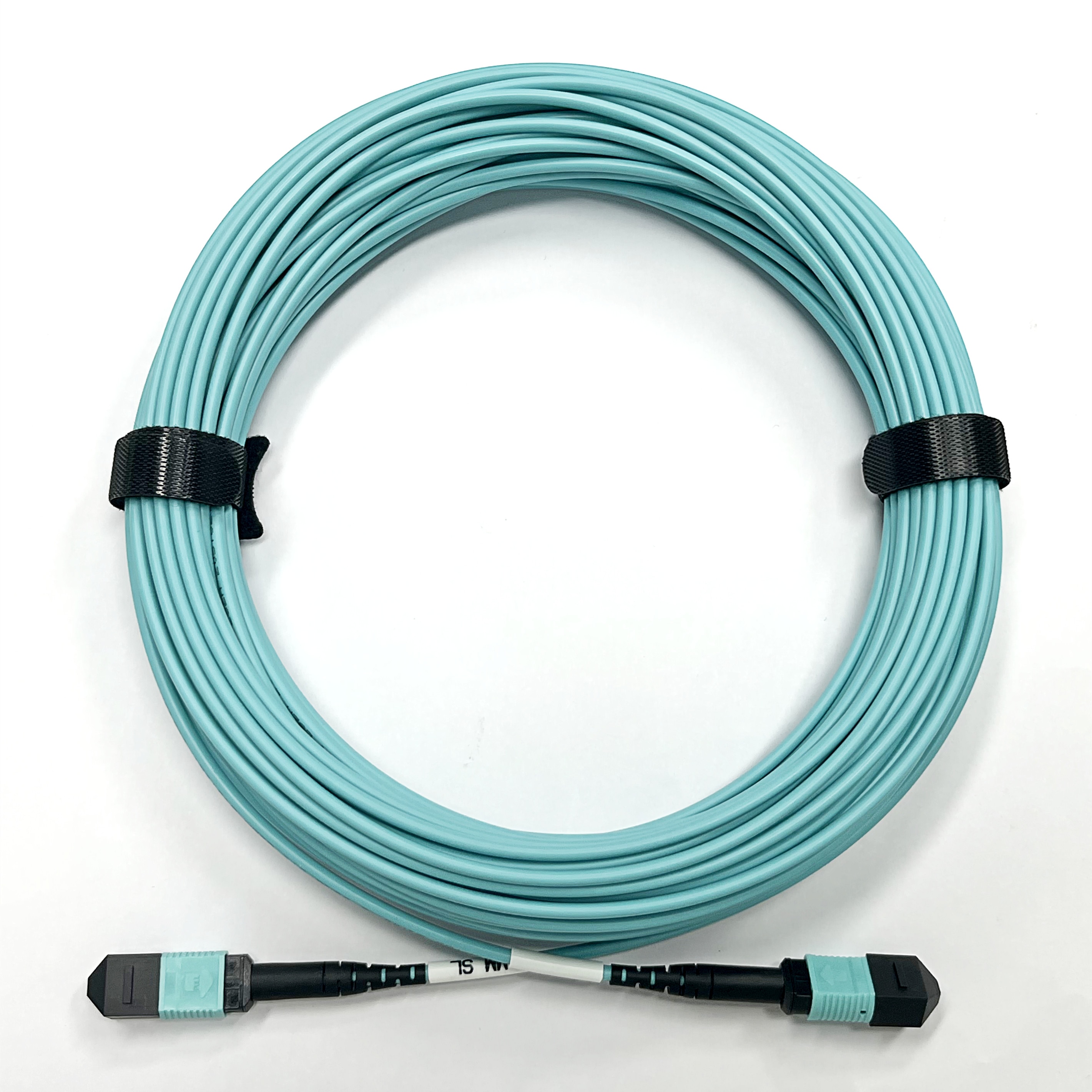 3-30meters MPO Fiber Patch Cable AOC OM3 8 Cords Famale Type B MM 50/125 3mm for 40G/ 56G/ 100G Optical Module