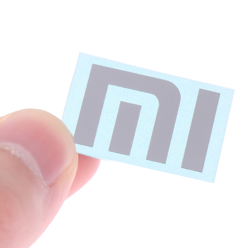 1Pcs Silver Logo Label Laptop Metal Logo Sticker For Xiaomi-MI Laptop Mobile Phone TV Computer Notebook Sticker Label