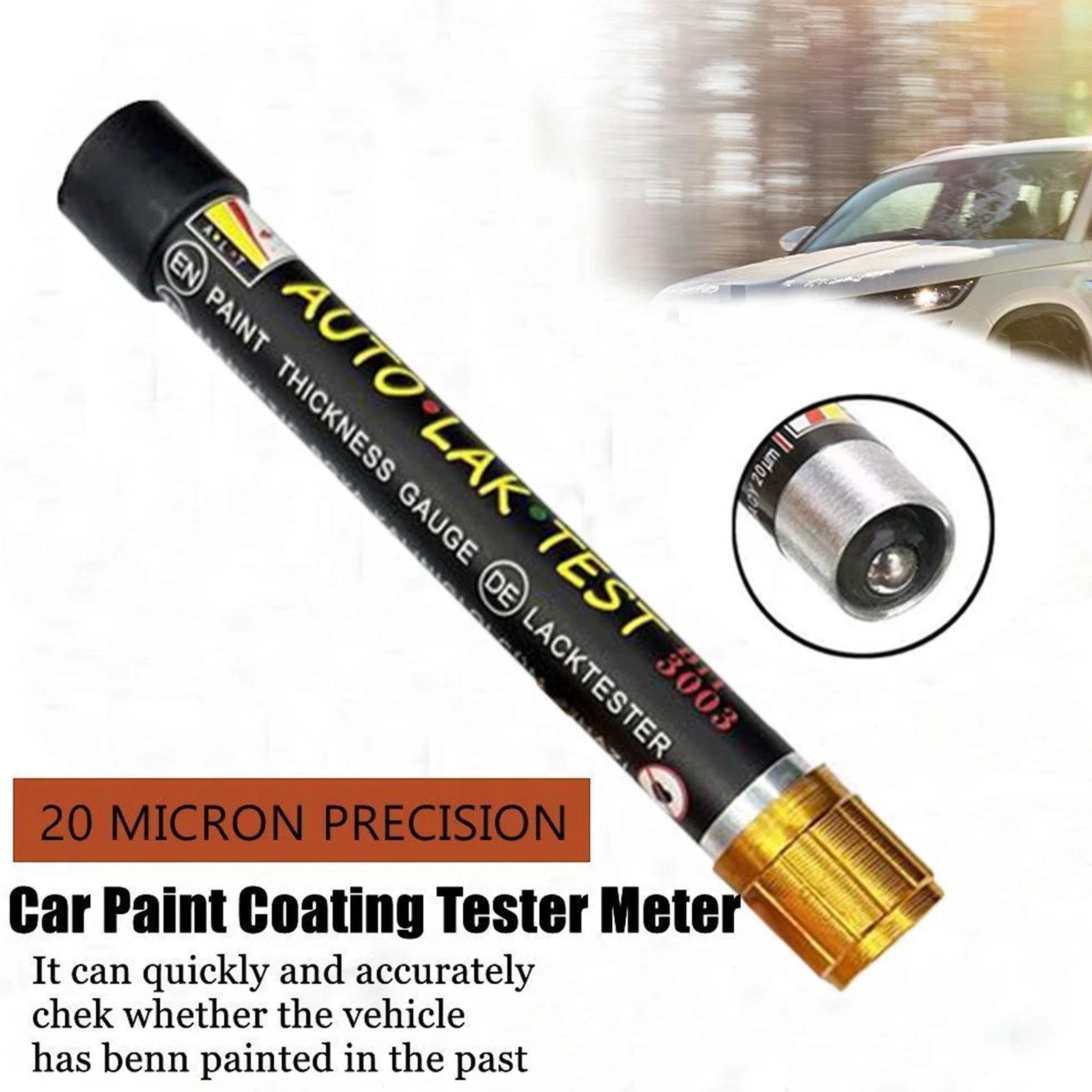 Car Paint Thickness Tester Pen Auto Lak Test Bit Portable Car Paint Coating Tester Meter Thickness Meter Gauge Crash for Car