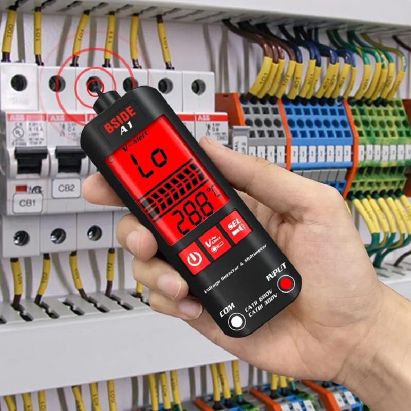 A1 Fully Automatic Anti-Burn Intelligent Digital Multimeter Digital LCD multimetro Handheld Profesional Digital Multimetre