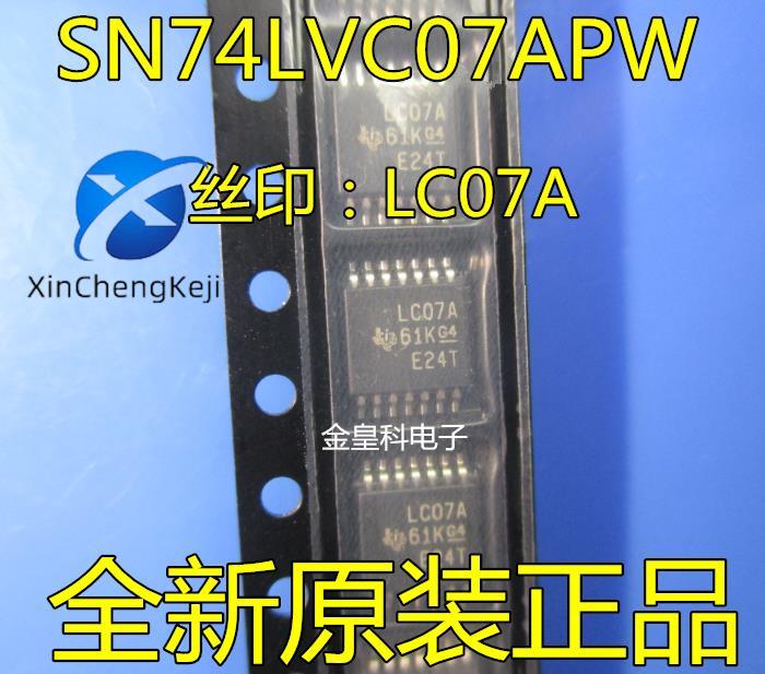 20pcs original new buffer/driver SN74LVC07APW TSSOP-14 LVC07A