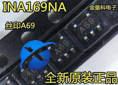 2pcs original new INA169NA INA169 silk screen A69 SOT23-5 current parallel monitor