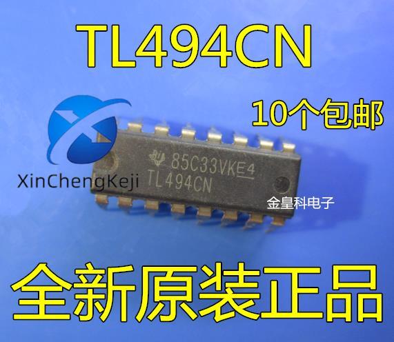 20pcs original new TL494CN PWM control circuit switch mode controller DIP-16