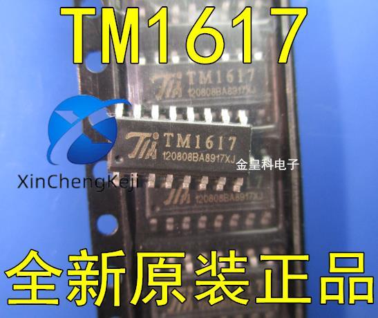 30pcs original new TM1617 SOP16 LED nixie tube display driver IC