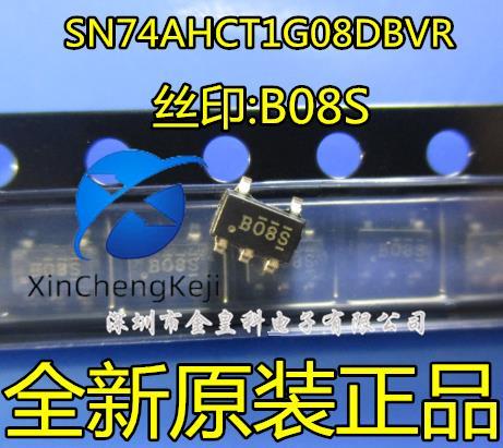30pcs original new SN74AHCT1G08DBVR single 2-input positive AND gate B08 * SOT23-5