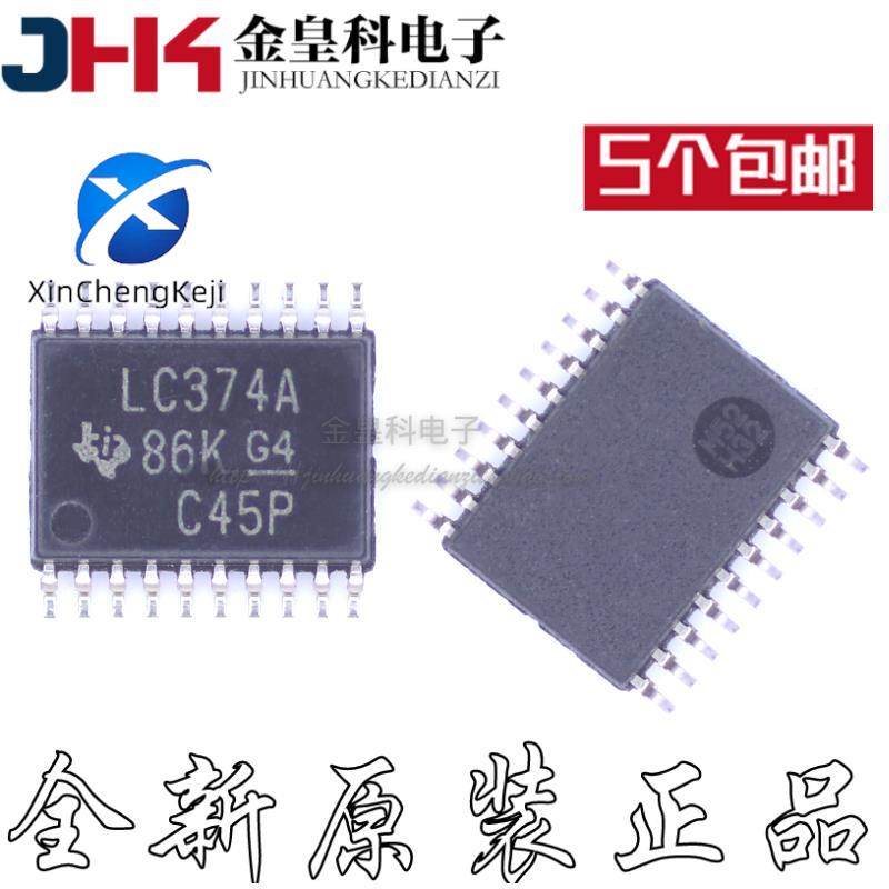 30pcs original new SN74LVC374APWR silk screen LC374A TSSOP20 trigger