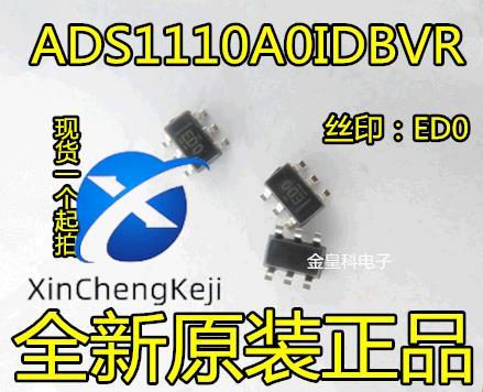 10pcs original new ADS1110A0IDBVR ADS1110A0IDBVT ED0 silk screen SOT23