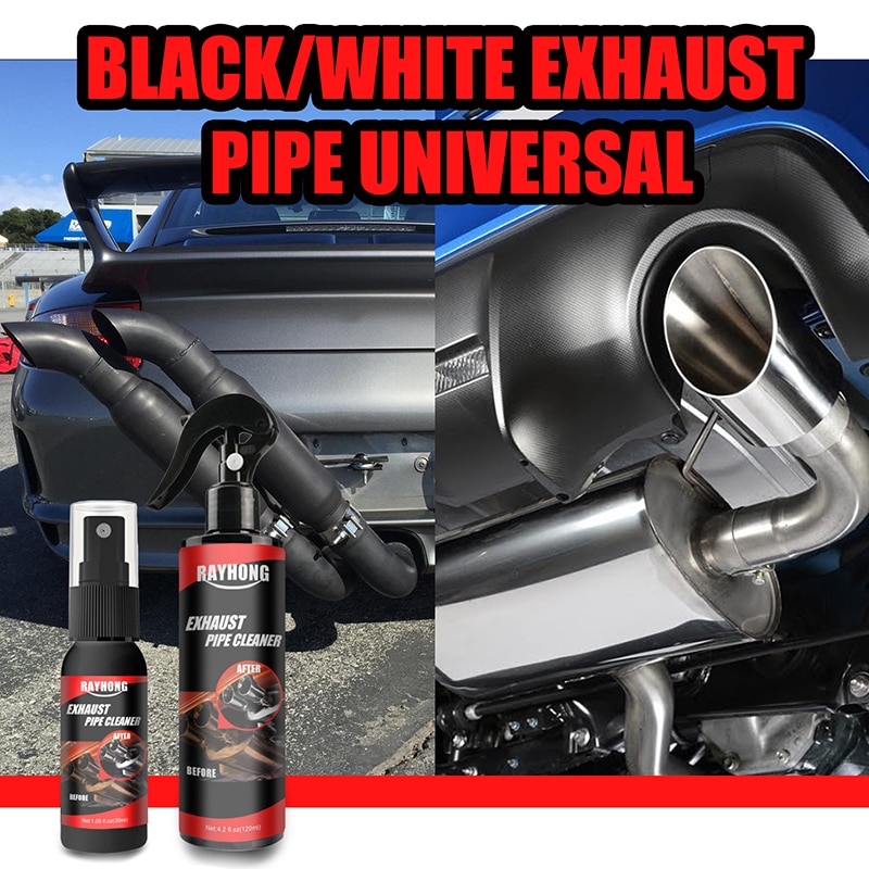 1Set Car Motorcycle Exhaust Pipe Cleaner Rust Remover Agent Multifunctional Safe Fast Effect Metal Pipe Derusting Spray