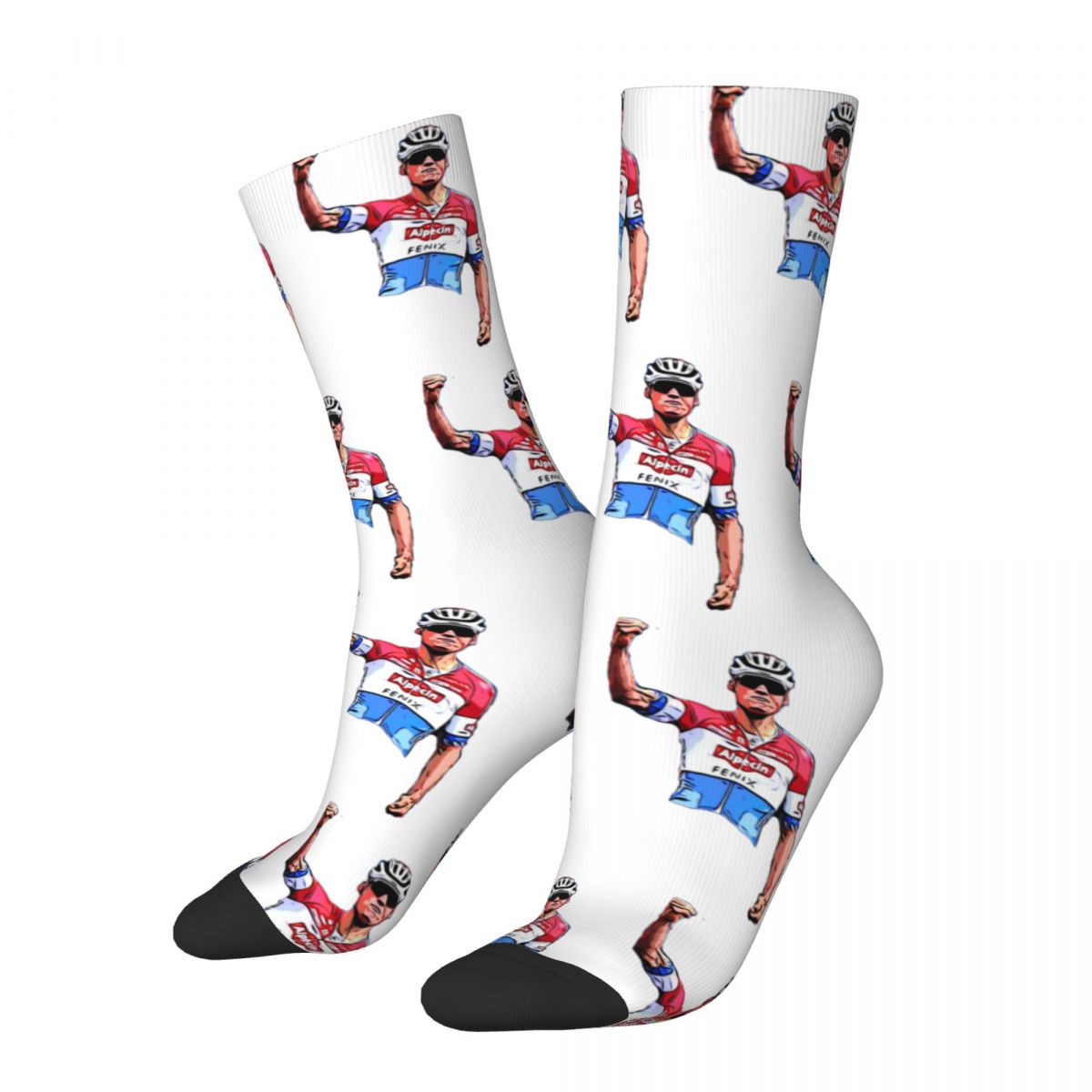 Casual Female Socks Van Der Poel Merchandise Super Soft Graphic Socks Spring Autumn Winter Gifts
