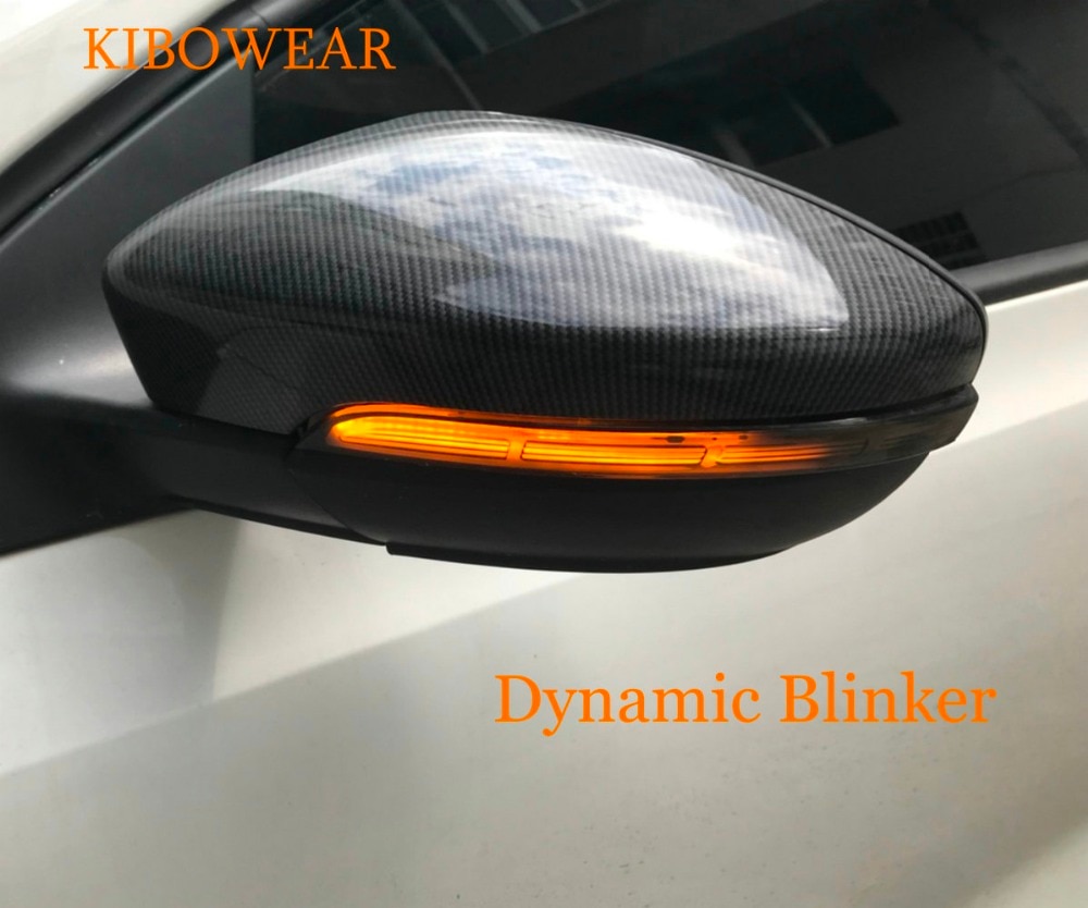 2PCS LED Dynamic Turn Signal Light for Volkswagen Passat CC B7 Beetle Scirocco 2010 2011 2012 2013 2014 2015 2016