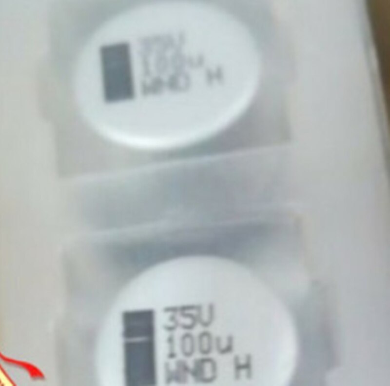 5pcs 35V100U 35V 100UF ECU board capacitor