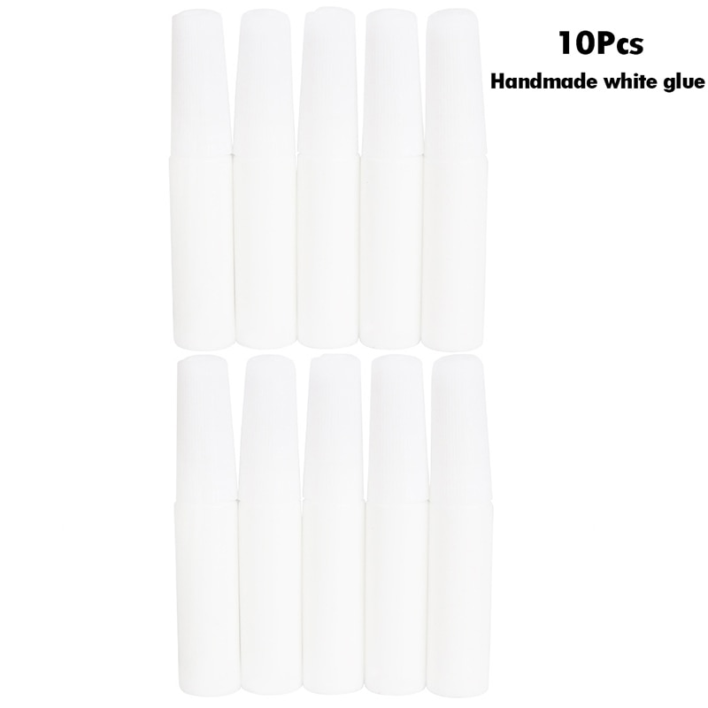 Handmade white glue Children DIY Manual White Glue Quick-Dry Adhesive Super Glue for Handmade DIY Jewelry Paste Plastic Toy