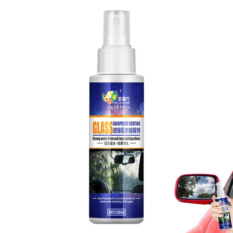 Anti Fog Rainproof Agent 120ml Vehicle Waterproof Coating Spray Fog Resistant Agent For Windshields Rearview Mirrors Windows