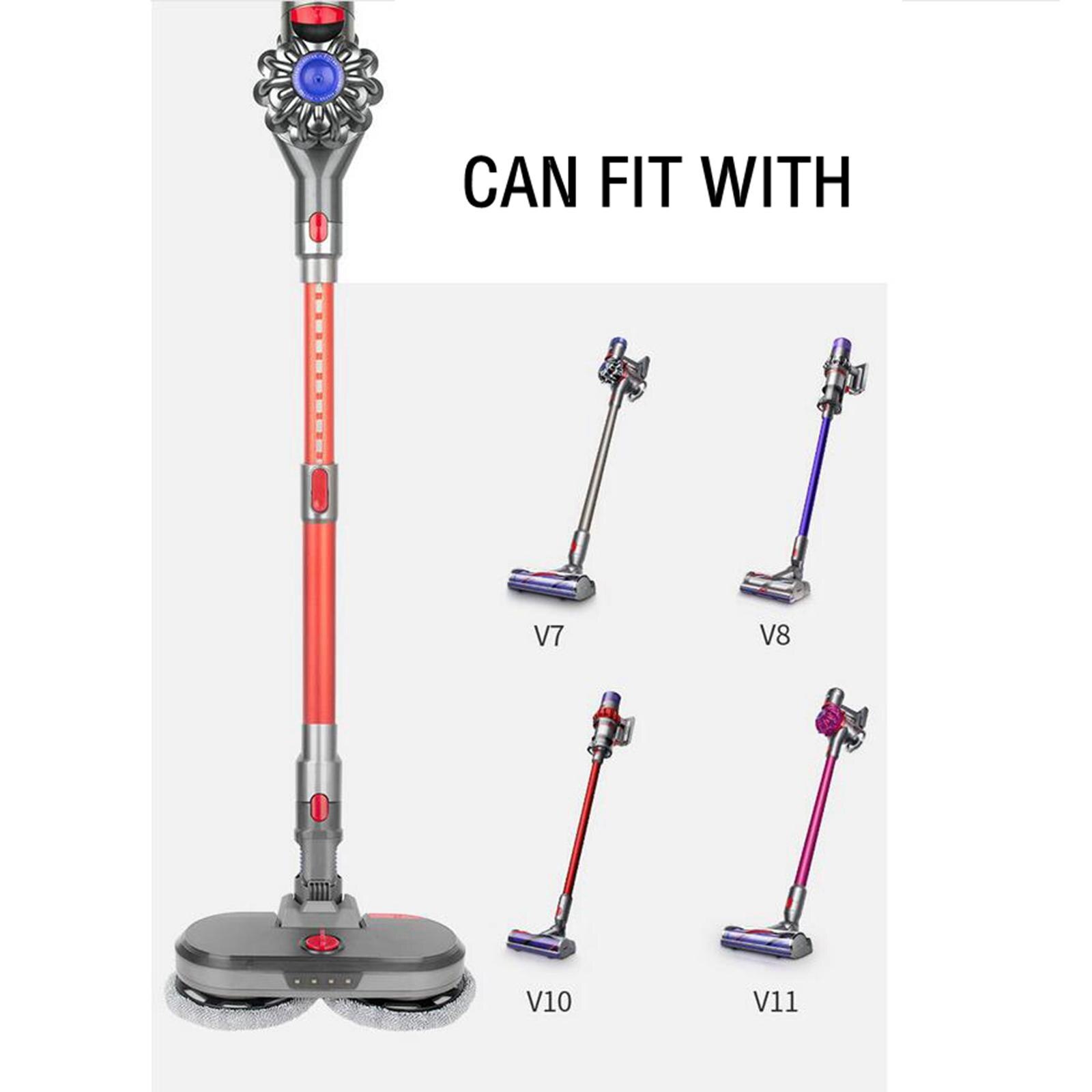 Electric Mop Head Water Tank Integrated Attachment Stick Vacuum Cleaner V7 10 V11 Models, 33x30cm
