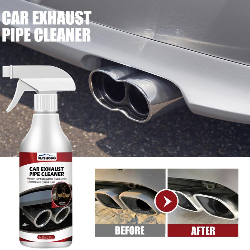 Universal Exhaust Cleaner Spray Multipurpose Pipe Shinning Rust Remover Kit Rust Proof Cleaning Maintenance Cleaning Accessories
