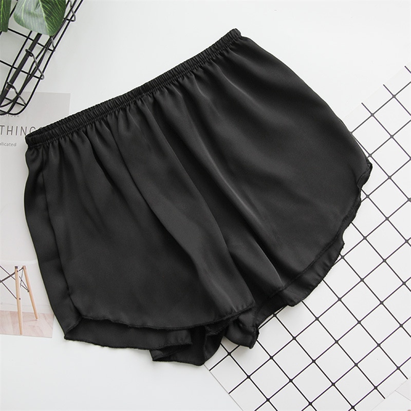 Safety Pants Women Shorts Mid-Rised Seamless Underwear Soft Intimates Anti-Emptied Ladies Safety Pants