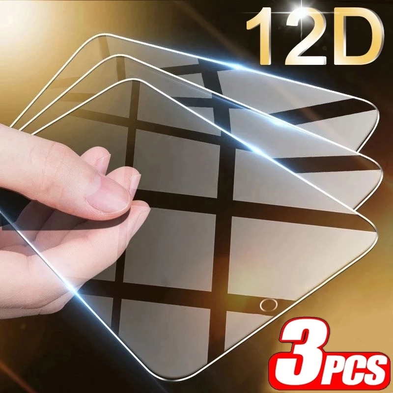 3PCS Glass For Samsung Galaxy A01 A11 A21 A31 A41 A51 A71 Tempered Glass For Samsung M01 M11 M21 M31 M51 Screen Protector