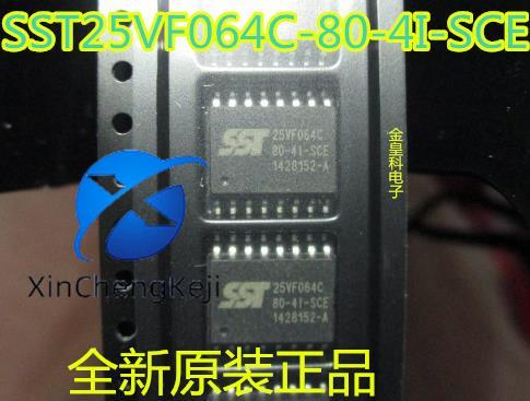 30pcs original new SOP16 SST25VF064C 25VF064C SST25VF064C-80-4I-SCE