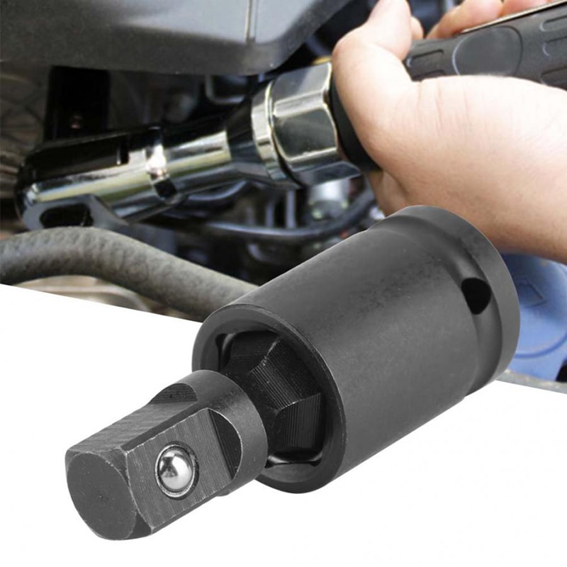1/4 In Air Gun Universal Joint Electric Wrench Socket Wrench Interface Movable Joint Pneumatic Wrench Universal Joint