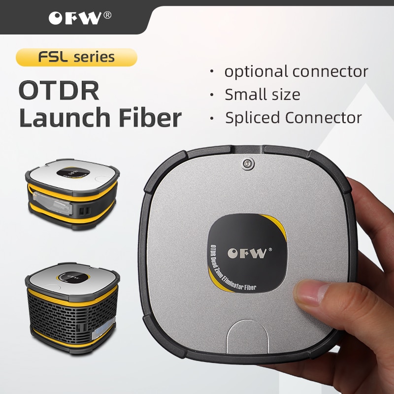 OTDR Launch Cable Fiber 1000/2000M Single Mode SC/FC OTDR Test Extension Cord OTDR Dead Zone Eliminator 1km 2km