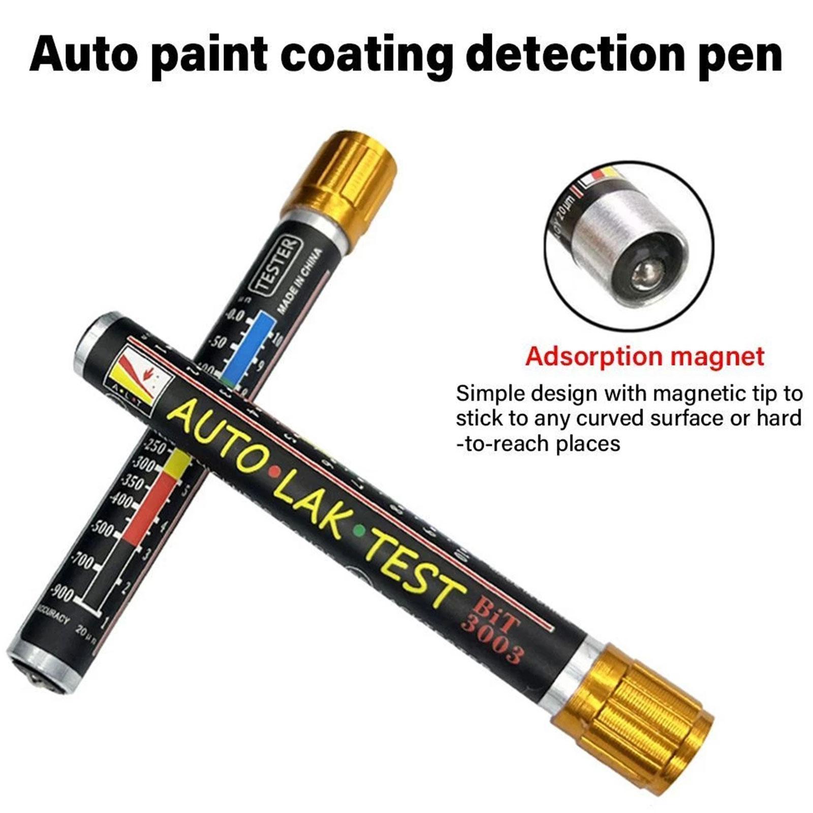 Car Paint Thickness Tester Pen With Magnetic Tip Meter Gauge Auto Paint Cars Paint Crash Check Test Paint Tester