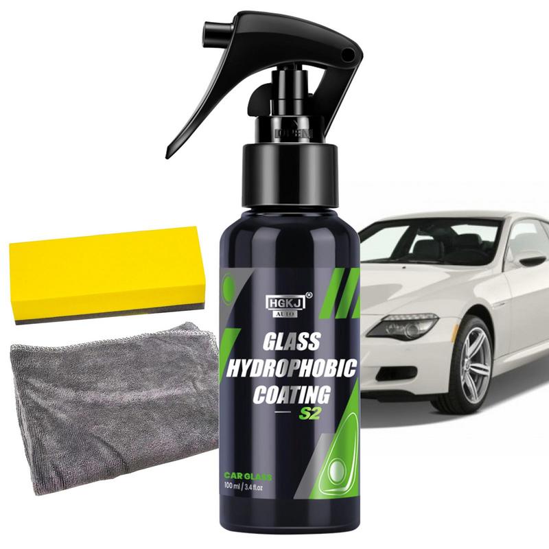 Car Rainproof Agent Multipurpose Car Glass Hydrophobic Coating Car Windshield Rain Resistant Spray For Window Windshield Mirror