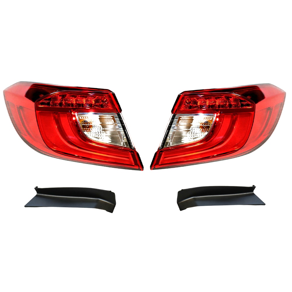 Right/Left 12V LED Tail Light TL27473Q, 33500TVAA01, HO2805118,33550TVAA01, FOOHTH40190 1A for Honda Accord Sedan 2018-2021