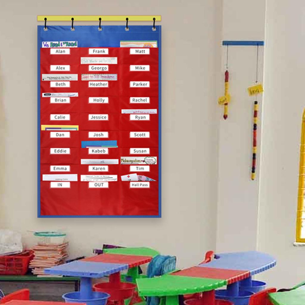 Door Hanging File Organizer, Hanging Wall Mounted Storage Holder Chart for , Notebooks, Mails, Newspaper Homework Students