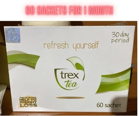 Trex Tea Mixed Herbal Tea - 1 box of 60 sachets Detox EXP:2025