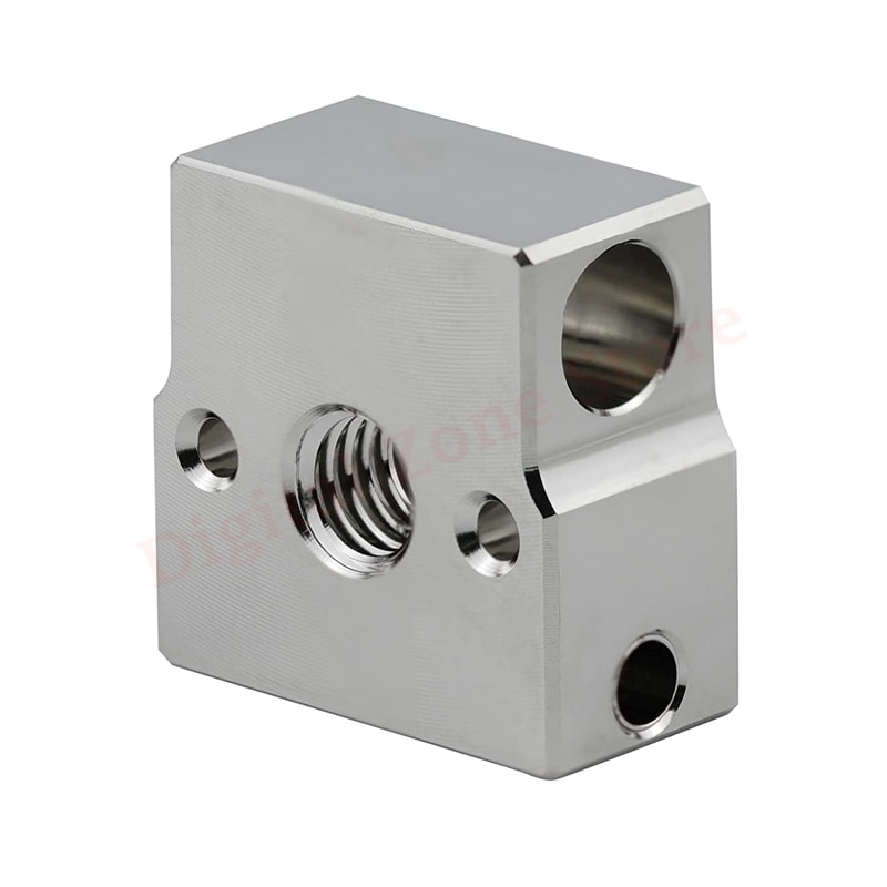 3D Printer CR6 SE Plated Copper Heater Block High Temperature Compatible with CR-6 SE/Max/CR-5 PRO Upgrade Parts