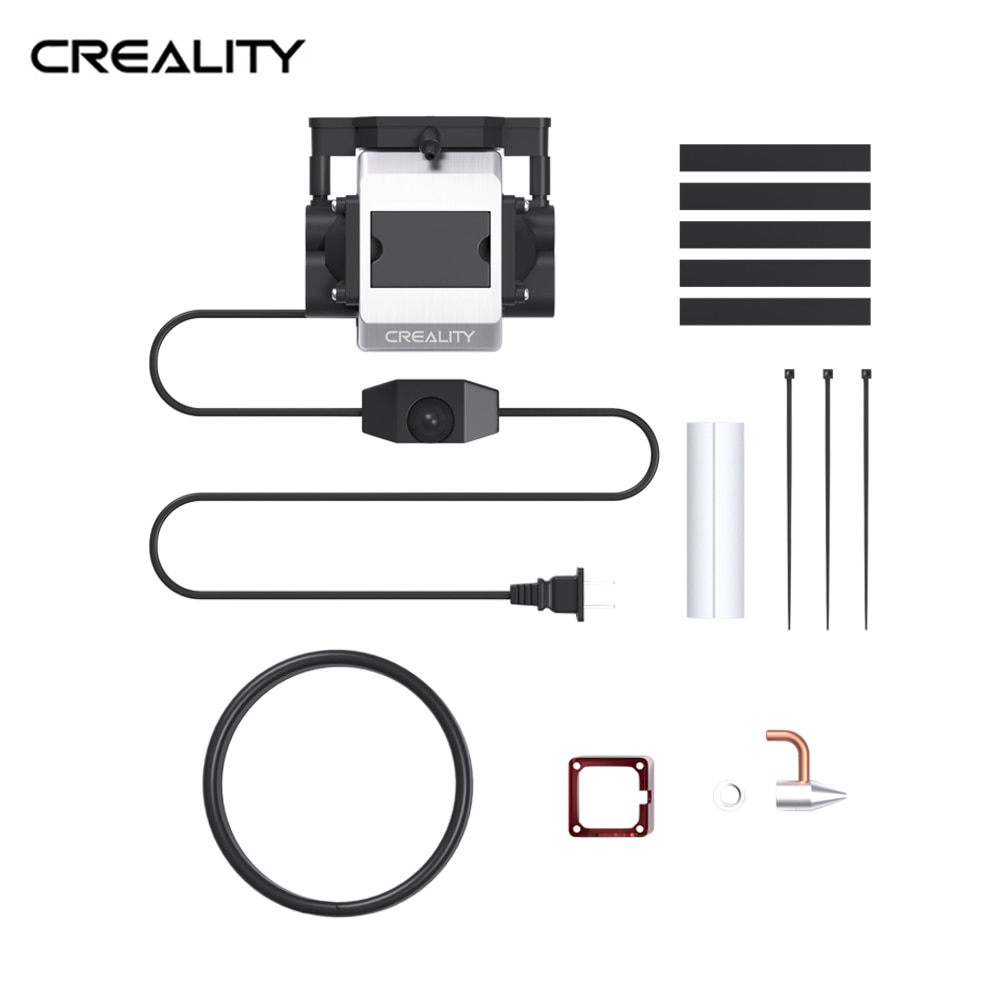 Creality 3D Air Assist Kit For CR-Laser Falcon 10W 3D Printer Accessories Package Strong Airflow Work Surface Cleaner Low Noise